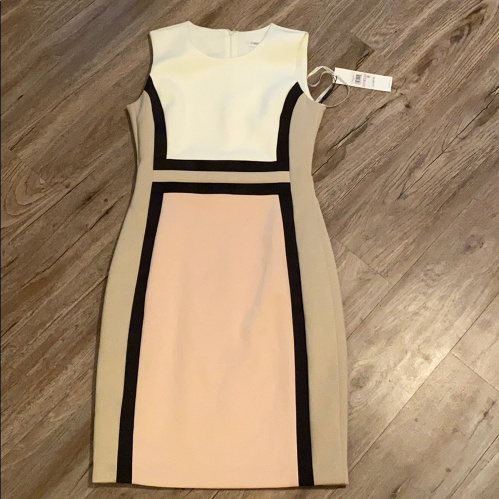 Calvin klein colorblock dress